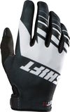 Shift adult Assault offroad/dirt gloves in black and white colourway