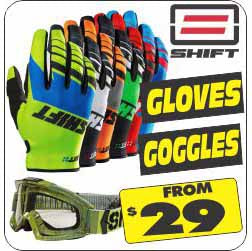 2016 CT BOXING DIRT DEALS POSTERS FOX SHIFT GLOVES