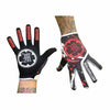Moto Mayhem Splatter MX/offroad/dirt gloves in red (also available in purple)