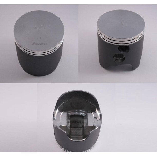 PISTON KIT WOSSNER KAWASAKI KX125 01-02 53.96MM