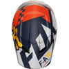 Fox V1 Sayak ECE adult offroad/dirt helmet in orange colourway