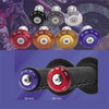 Zeta Bar End Plugs are available for standard or oversize handlebars in a range of colours