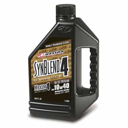 Maxima SynBlend 4 - Synthetic Blend 10w40 or 20w50 (SAMPLE PICTURE FOR 1L BOTTLE)