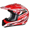 THH Red and White Bolt TX12 helmet