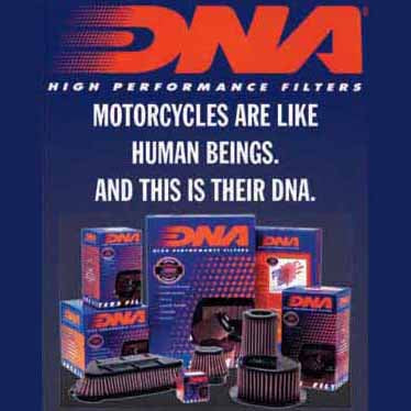 SAMPLE PICTURE - DNA high performance air filters fit a range of motorcycles and ATV's