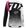 Fox women's 180 jersey in black and pink colourway