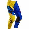 Fox men's/adult's 180 Vandal offroad/dirt pants in yellow/blue colourway