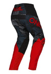 Oneal element camo black red pants Rear