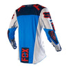 Fox kids' 180 Vicious offroad/dirt jersey in blue and white colourway