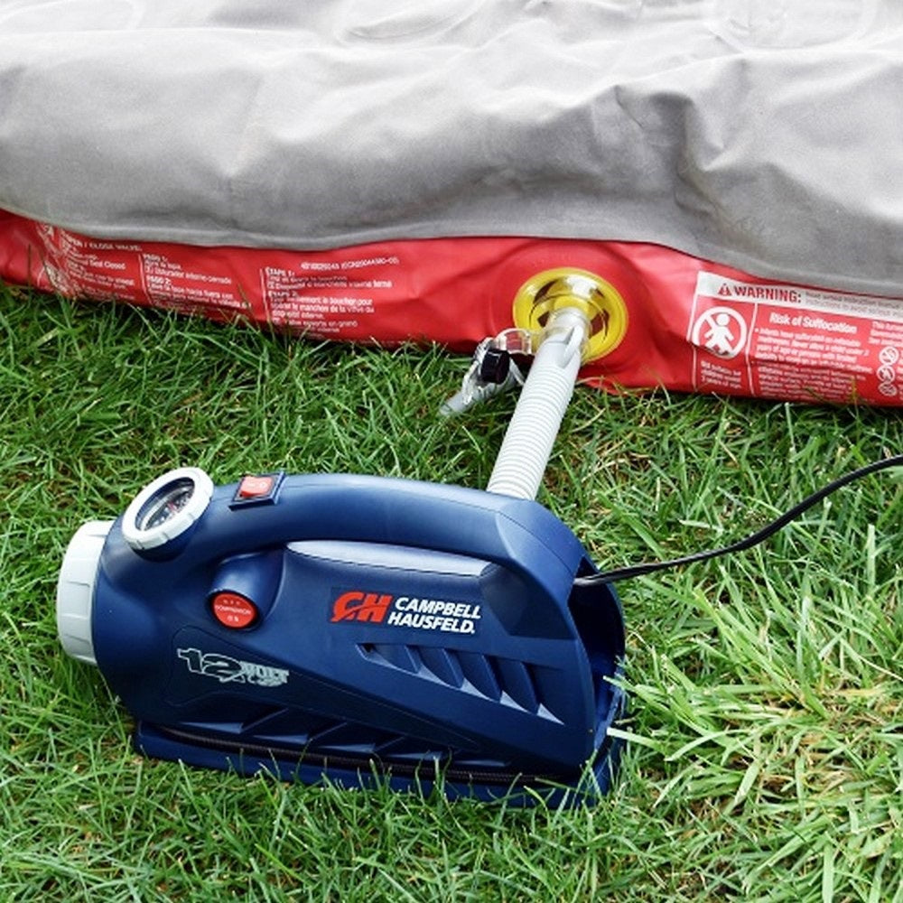CAMPBELL HAUSFELD INFLATOR 12V WITH LIGHT 150PSI NOZZLE