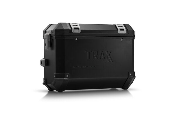 TRAX ION SIDE CASE RIGHT SW MOTECH MEDIUM ALUMINUM 37L BLACK