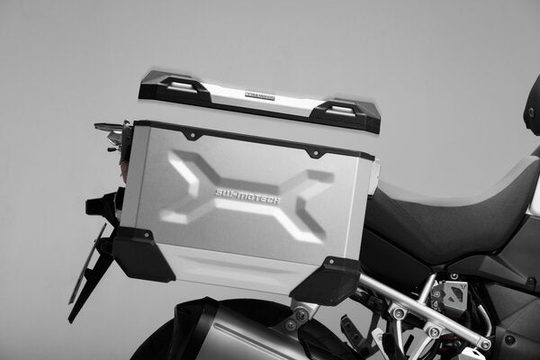 SIDE CASE SW MOTECH TRAX ADVENTURE BOX TOUGH AND WATERPROOF MOTORCYCLE TOURING CASE