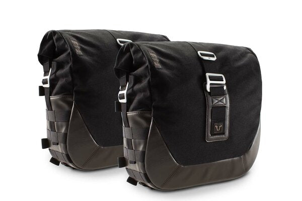 SADDLE BAG SW MOTECH LEFT /RIGHT LS2 13.5L 2 LEGEND GEAR CARRIER TRIUMPH BONNEVILLET100 THRUXTON900