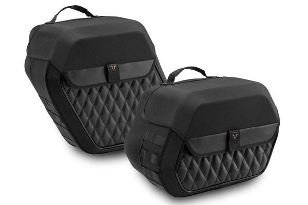 LEGEND GEAR SIDE BAG SYSTEM LH2/LH1 SW MOTECH 25.5/19.5L SOFT TAIL STRBOB (17-) STANDARD (20-)