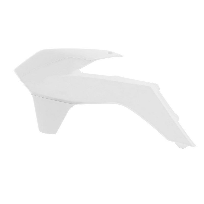 RADIATOR SHROUDS RTECH KTM 125SX 150SX  250SXF 350SXF 450SXF 450XCF 13-15 250SX 13-16 WHITE