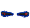 HANDGUARDS RTECH OFFROAD HP1 VENTILATED 2 MOUNTING KITS MOUNTS TO HANDLEBARS OR LEVERS BLUE