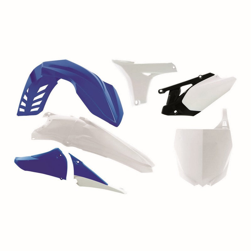 PLASTIC KIT RTECH FRONT&REAR FENDER LOWER SHROUDS&NUMBERPLATE UPPER SHROUD SIDE PANELS YAMAHA YZ450F