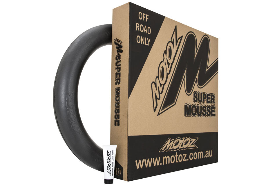 MOTOZ SUPER MOUSSE REPLACES INNER TUBE TO PREVENT PUNCTURES 80/90-21