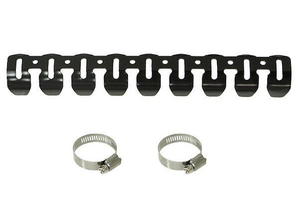 EXHAUST PIPE GUARD ALUMINIUM UNIVERSAL FOR 4 STROKE BIKES PROTECTS HEAD PIPE FROM STONE/ROCKS