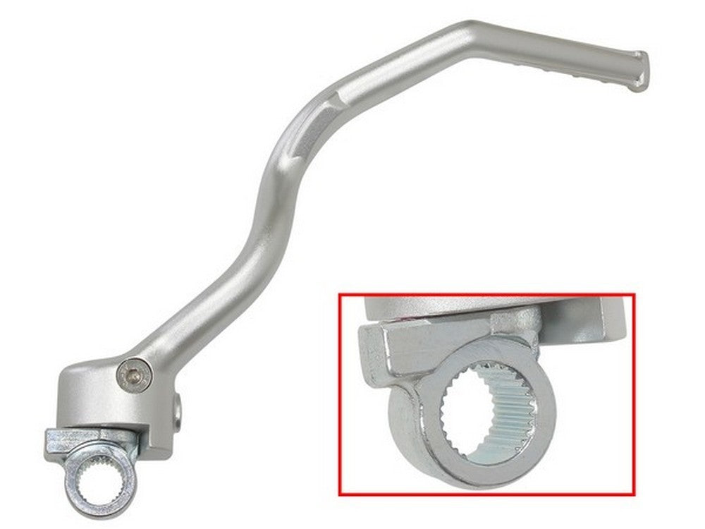 KICKSTART LEVER PSYCHIC SILVER KAWASAKI KX250F 13-16