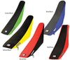 SEAT COVER N-STYLE 2 COLOUR GRIPPER RM85 02-21 BLACK SIDES YELLOW TOP