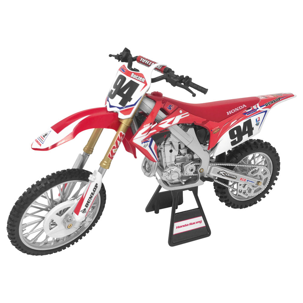 MODEL DIRT BIKE HONDA CRF450R 1:6 SCALE BY NEW RAY KEN ROCZEN