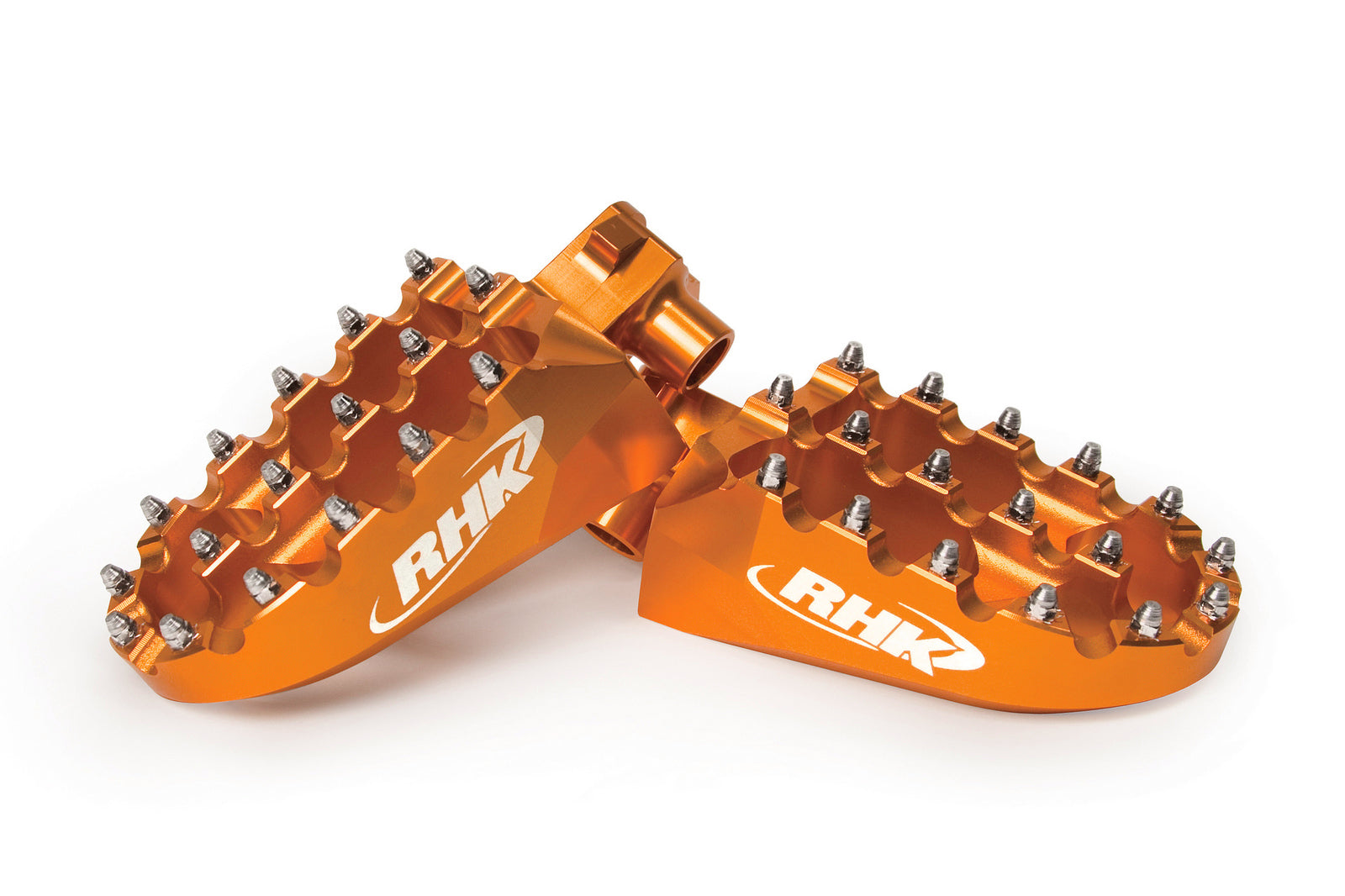 FOOTPEGS RHK HUSQVARNA KTM ORANGE