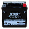 MOTORCYCLE AND POWERSPORTS BATTERY (YTX5L-BS) AGM 12V 6AH 195CCA BY SSB HIGH PERFORMANCE