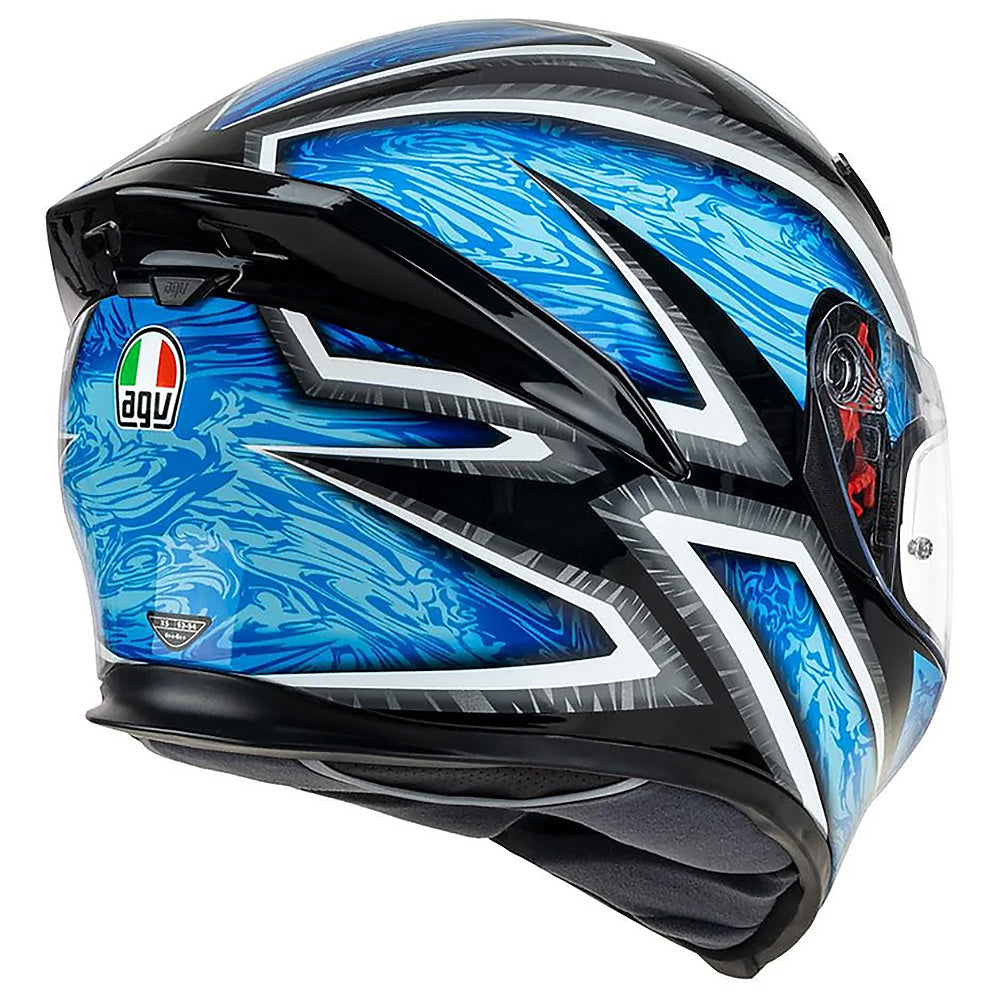 AGV K5 S [KUNAI BLACK CYAN SILVER] 4