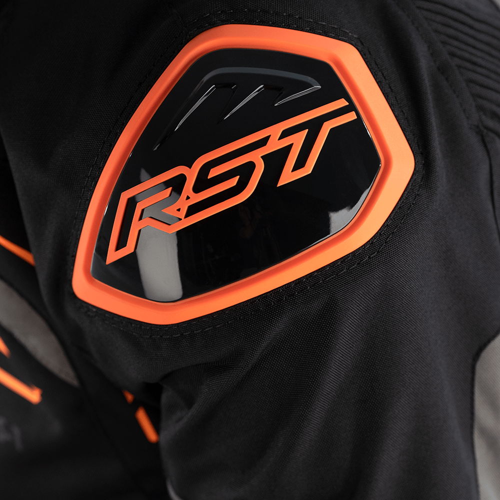 RST S-1 CE TEXTILE JACKET [BLACK/NEON ORANGE] – Cycletreads