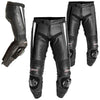 RST Blade black leather men's pants
