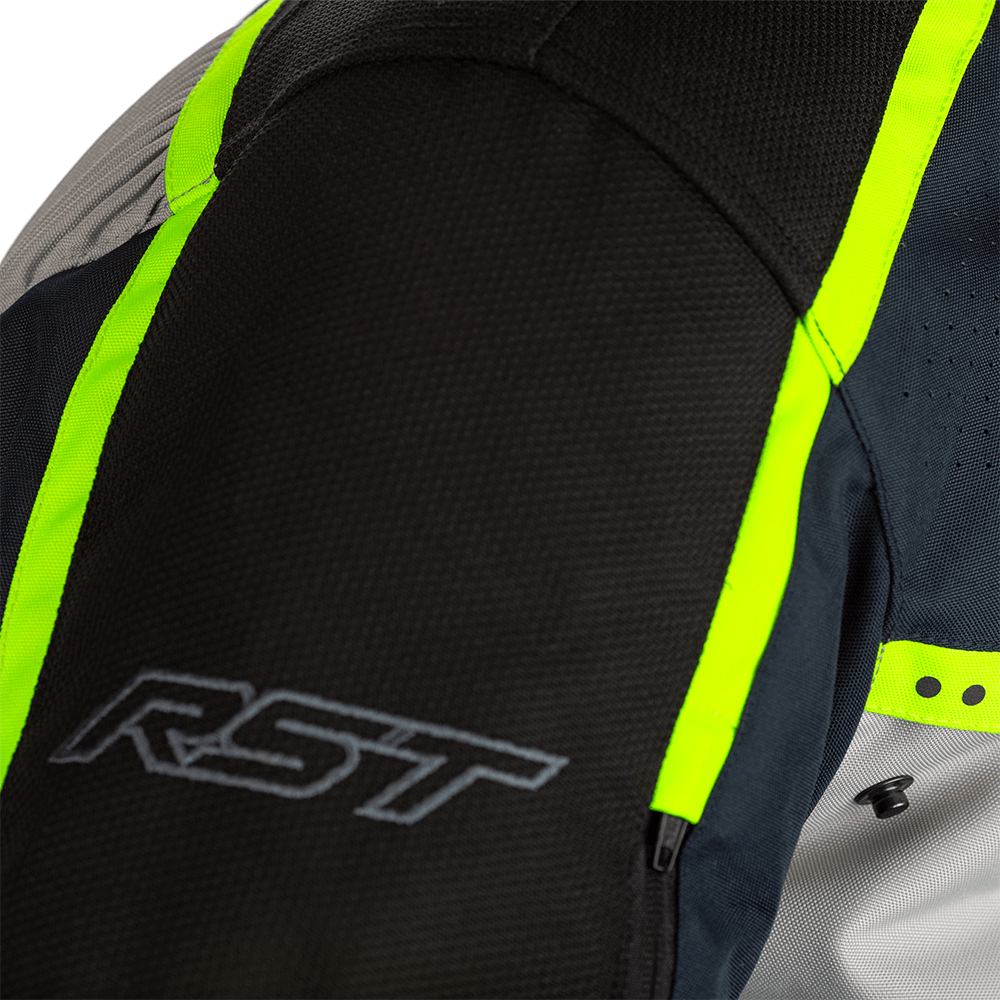 RST MAVERICK TEXTILE JACKET [BLUE/FLO YELLOW]