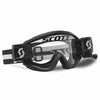 Scott Hustle Grid WFS Black framed goggles with clear lens