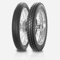 The Avon Speedmaster is a classic ribbed front tyre and is best used in conjunction with the Safety Mileage MKII or GP race rear tyre