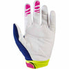 Fox youth Dirtpaw Race gloves in navy and white colourway