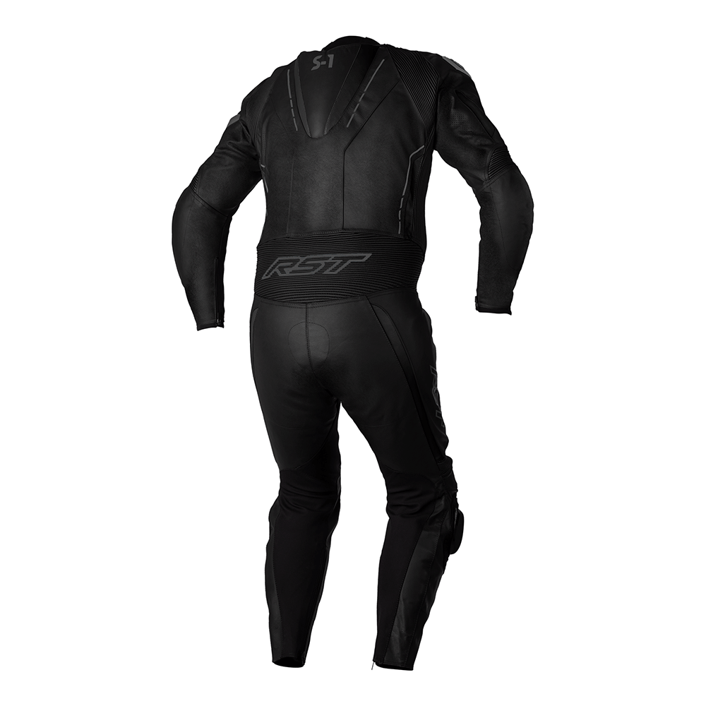 RST S1 CE LEATHER SUIT [BLACK/BLACK]