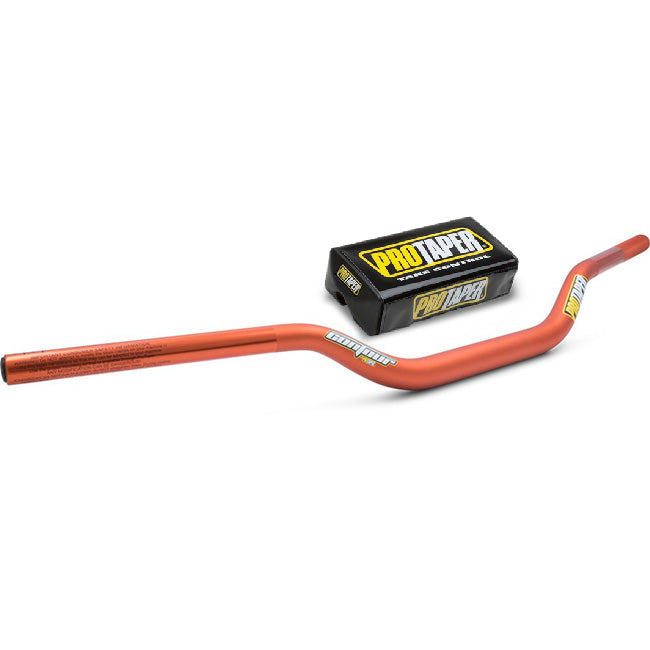 Contour Handlebars - Orange, comes with Bar Pad