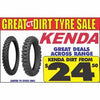 Great tyre sale - KENDA DIRT from $24