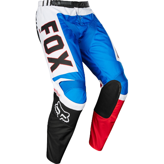 Fox adult 180 Fiend SE offroad/dirt pants in red and white colourway