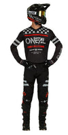 Oneal squadron black gray full body front