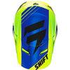 Shift adult V1 Assault Race helmet in yellow and blue