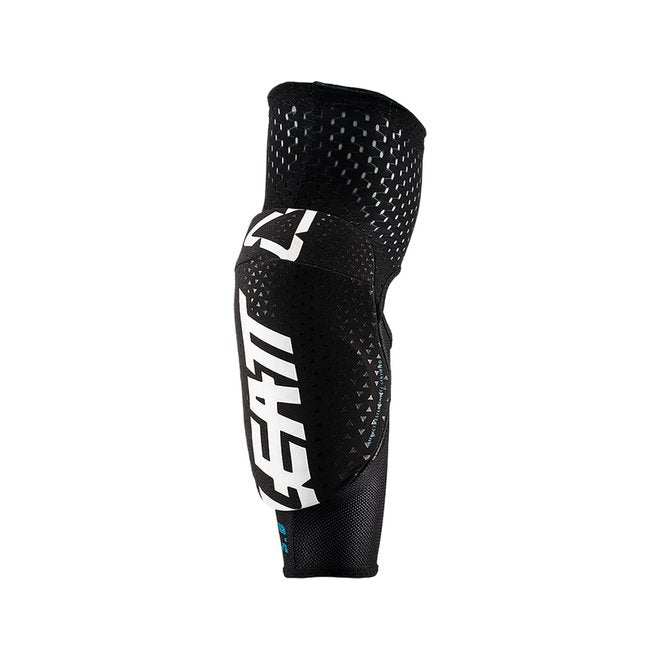 Leatt 3DF youth elbow guard in white/black colourway