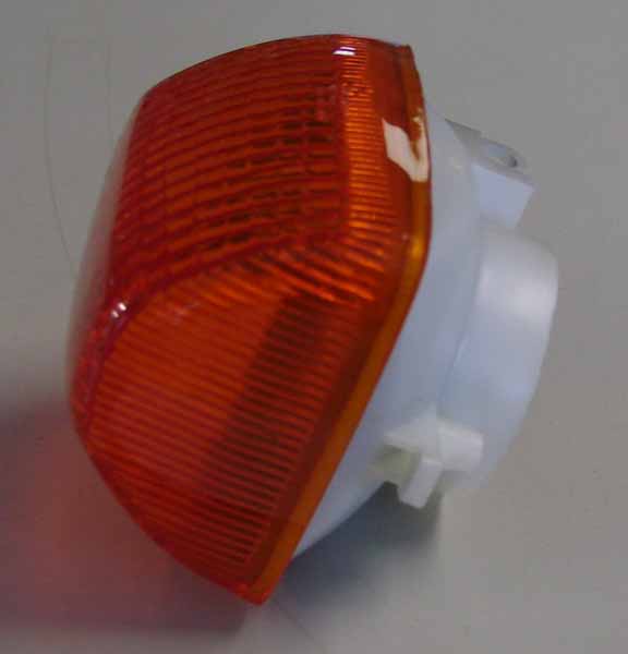 Emgo indicator lens. 6.8cm long, 5.8cm wide. No wiring included. 60-59830