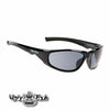 AZ3GLASUFTOBKSM - Ugly Fish Torpedo RS2044 sunglasses in black frame with smoke lens
