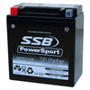 MOTORCYCLE AND POWERSPORTS BATTERY (YTX16-BS) AGM 12V 14AH 340CCA BY SSB HIGH PERFORMANCE