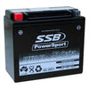 MOTORCYCLE AND POWERSPORTS BATTERY (YTX20-BS) AGM 12V 18AH 400CCA BY  SSB HIGH PERFORMANCE